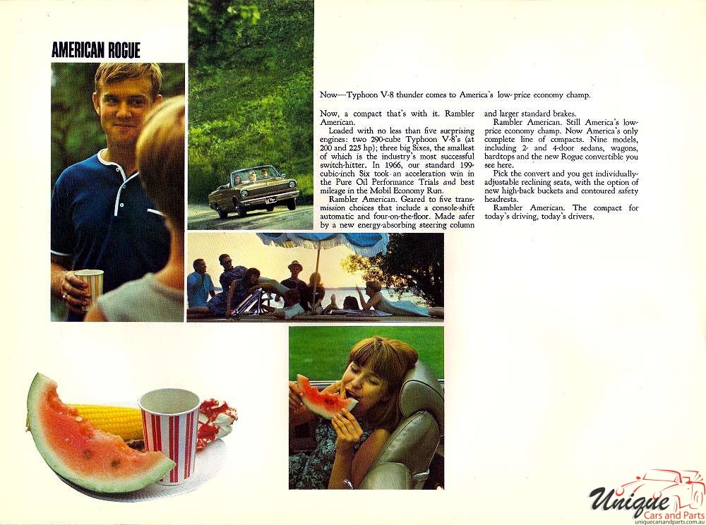 1967 AMC Rambler American Brochure Page 11
